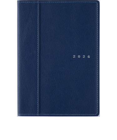 【2026年1月始まり】　高橋書店　シャルム5　B6　ウィークリーバーチカル　355　ネイビー　月曜始まり