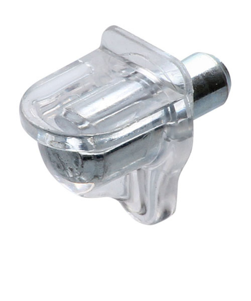 アイワ　棚ダボ　径5mm用　5×8mm　平クリア　AP－1456C