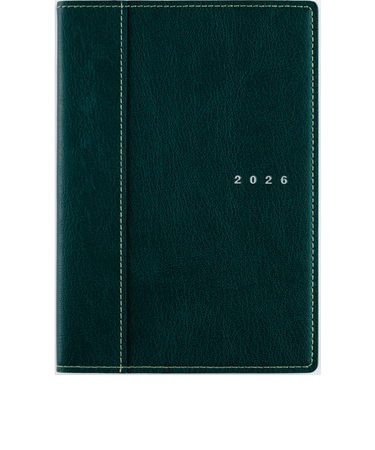 【2026年1月始まり】　高橋書店　シャルム9　B6　ウィークリーホリゾンタル　359　ロイヤルグリーン　月曜始まり