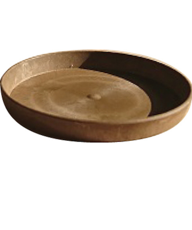 ヤード（yard）　ブラクトエコポット　ソーサー　ブラウン