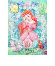 テンヨー リトル・マーメイド 懐かしい音色 D-108-013 108ピース