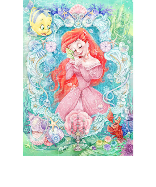 テンヨー　リトル・マーメイド　懐かしい音色　D-108-013　108ピース