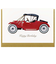 リーフワークカンパニー　バースデーカード　クラッシックカー赤