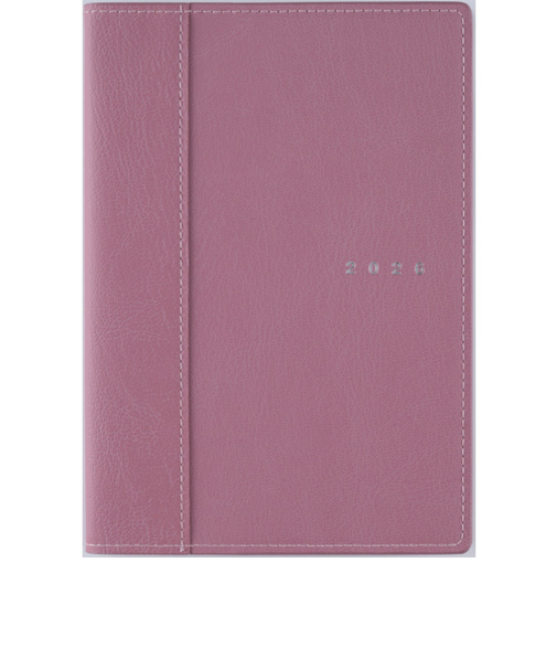 【2026年1月始まり】　高橋書店　シャルム10　B6　ウィークリーバーチカル　360　ライトブリックレッド　月曜始まり