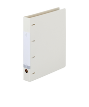 リヒトラブ（LIHIT　LAB.）　リクエスト　D型　リングファイル　4穴　G1270－0　白