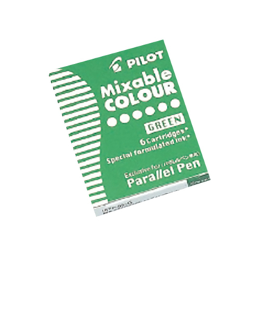 パイロット（PILOT）　パラレルペン　専用カートリッジインキ　IRFP－6S－G　グリーン