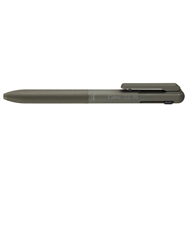 ぺんてる（Pentel）　カルム（Calme）　多機能ボールペン　0.5mm　BXAW355D　カーキ