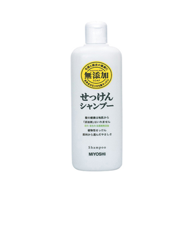 ミヨシ石鹸　無添加　せっけんシャンプー　350mL