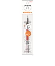 三菱鉛筆　ゲルボールペン替芯　0.5mm　UMR-05S.4　オレンジ