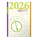 【2025年12月始まり】　フロンティア　健康記録ダイアリー　A5　マンスリーブロック　DY-152　日曜始まり