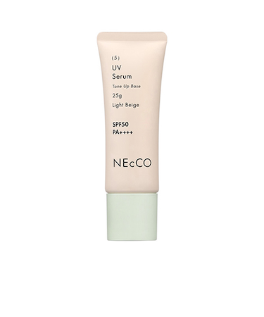 ネッコ（NEcCO）　トーンアップUVセラム　ライトベージュ　25g