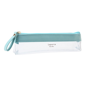 セキセイ ラポルタ クリアケース クリアクリア スリムペンサイズ LA-6331 ぺールブルー