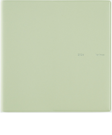 【2026年1月始まり】　高橋書店　torinco4　B6変型　マンスリーブロック　555　ミルクグリーン　日曜始まり