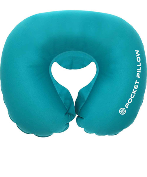 ティーティーシー（TTC）　ポケットピロー　ターコイズ