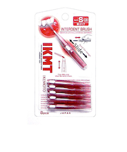 イケモト（IKMT）　スライド収納式　歯間ブラシ　Sサイズ　IKT7210　6本入