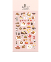 スワテリエ(suatelier) ステッカー 1116 food trip #4