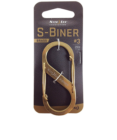 ナイトアイズ（NITE　IZE）　エスビナー　#3　SOP‐CMN-SB320　ブラス