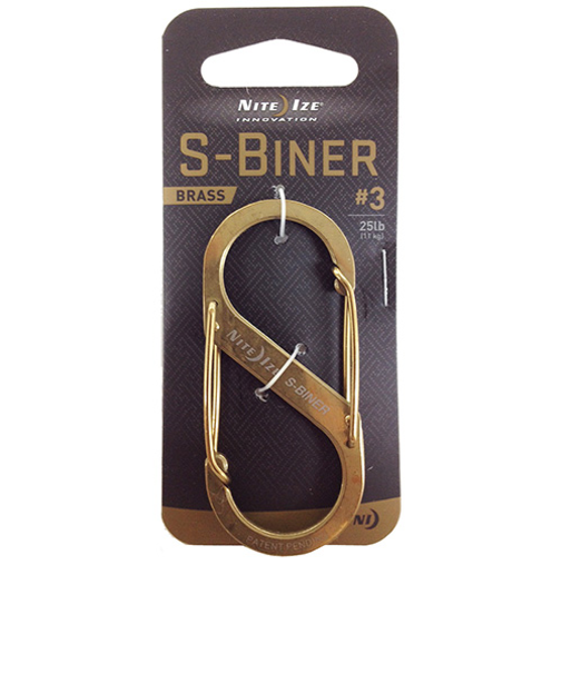 ナイトアイズ（NITE　IZE）　エスビナー　#3　SOP‐CMN-SB320　ブラス