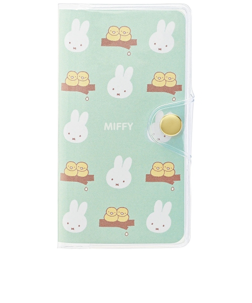 【2026年1月始まり】　クツワ　家族手帳　MIFFY　プチ　マンスリーブロック　MF919B　ミッフィーと小鳥　日曜始まり