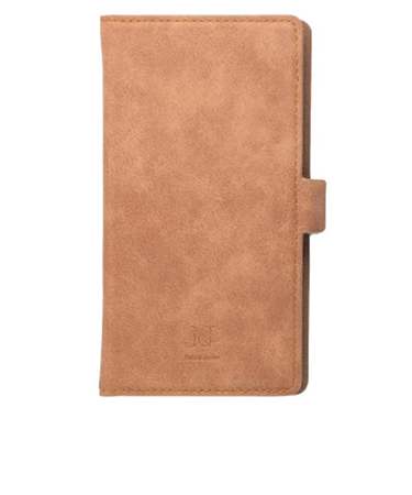 【マルチタイプ】　ナチュラルデザイン（NATURAL　design）　STYLE　NATURAL　手帳型ケース　Lサイズ　キャメル
