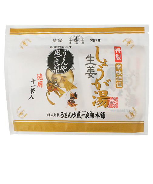 うどんや風一夜薬本舗　しょうが湯　辛味絶佳　徳用（11袋入）