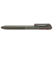 ぺんてる（Pentel）　カルム（Calme）　3色ボールペン　0.7mm　BXAC37D　カーキ