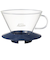 カリタ（Kalita）　ガラスドリッパー　185　スモーキーブルー