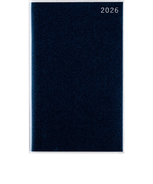 【2026年1月始まり】　高橋書店　T'beauインデックス4　手帳判　ウィークリーレフト　337　紺　月曜始まり