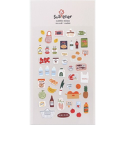 スワテリエ（suatelier）　ステッカー　1126　market