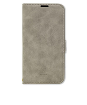 【iPhone15】 ナチュラルデザイン(NATURAL design) STYLE NATURAL 手帳型ケース グレー