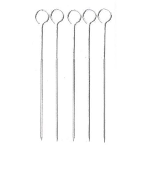 アイザワ　ステンバーベキュー串　尺　5本入　71030