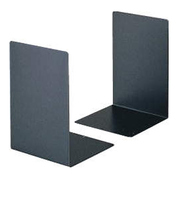 ライオン事務器　ブックエンド　L60N　223－72　黒