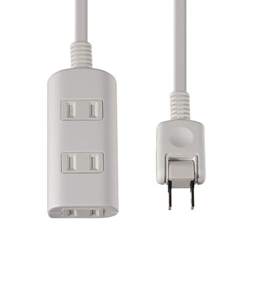 エルパ（ELPA）　扉付タップ3P3M　WBT-N3030B(W)