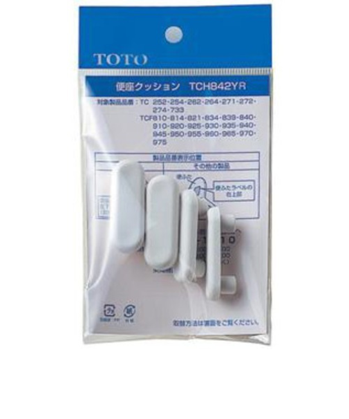 TOTO　便座クッション　4ヶ　TCH842YR