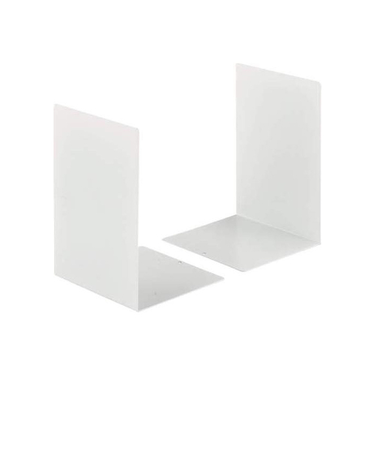 ライオン事務器（LION）　ブックエンド　L-80N　ホワイト　223－75