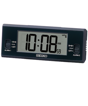 セイコー（SEIKO）　コンパクトデジタル電波クロック　SQ321K　ブラック