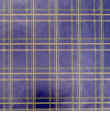 インディゴ　PW410　ロールペーパー　チェック　ネイビーブルー