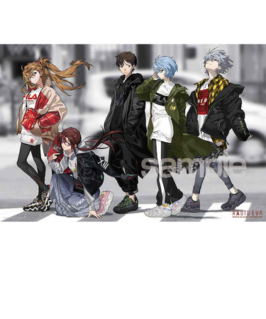 やのまん　RADIO　EVA　Illustration　04　スポーツMIXスタイル　10-1367　1000ピース