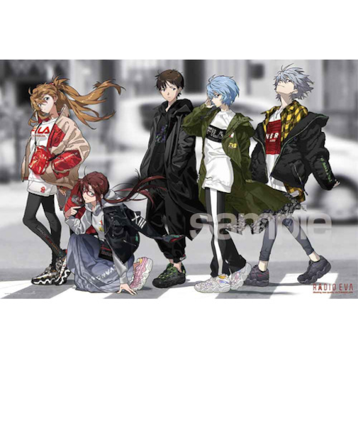 やのまん　RADIO　EVA　Illustration　04　スポーツMIXスタイル　10-1367　1000ピース