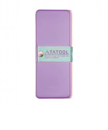 クツワ　タツール筆入　SF020PU　パープル