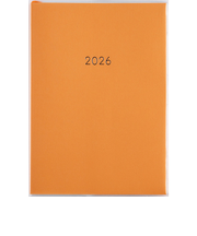 【2026年1月始まり】 高橋書店 ミアクレール4 B6 マンスリーブロック 509 オレンジ 月曜始まり