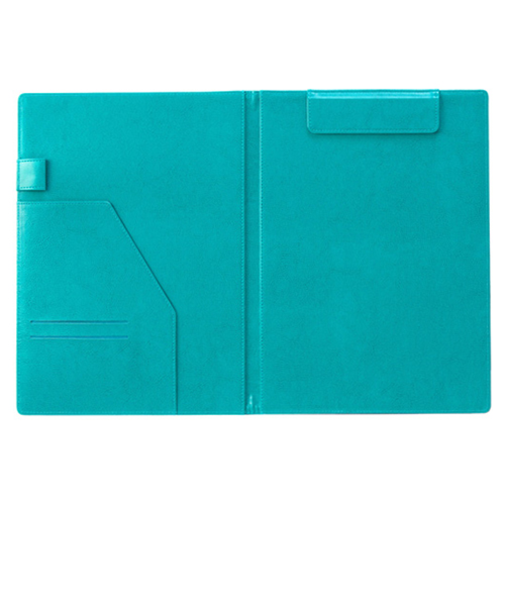 セキセイ　ベルポスト　クリップファイル　二つ折り　BP-5724　ブルー