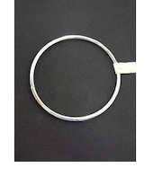 八幡ねじ リング クローム 6×120mm