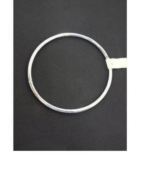 八幡ねじ　リング　クローム　6×120mm