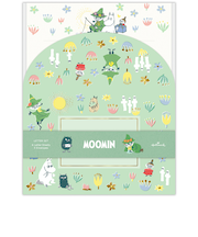 ホールマーク（Hallmark）　レターセット　ムーミン　843380　AD　グリーン