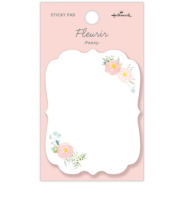 ホールマーク（Hallmark）　付箋フルリール　833930　ピオニー