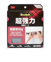 3M　スコッチ　超強力両面テープ　粗面素材用　PRO‐19R　19mm×10m