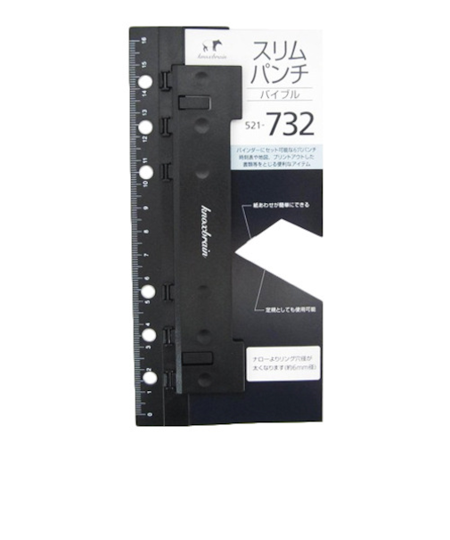 ノックス（KNOX）　スリムパンチ　バイブル　521－732－00　ブラック