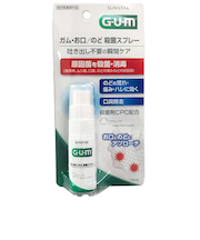 サンスター　GUM　お口／のど殺菌スプレー　15mL