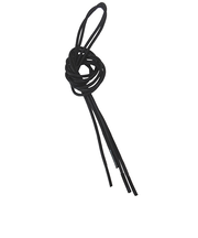 シューストライプス　シューレース　丸　120cm　ブラック